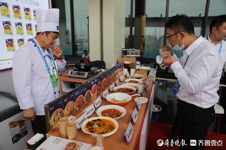 正宗鲁味大餐！31家山东预制菜企业走进青岛峰会