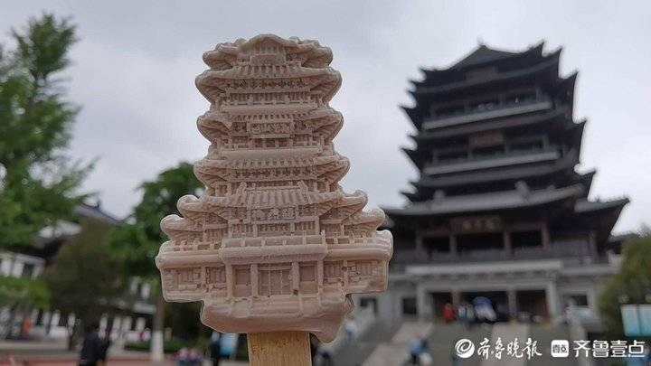 济南超然楼文创雪糕热销，“江北第一楼”开启打卡新模式