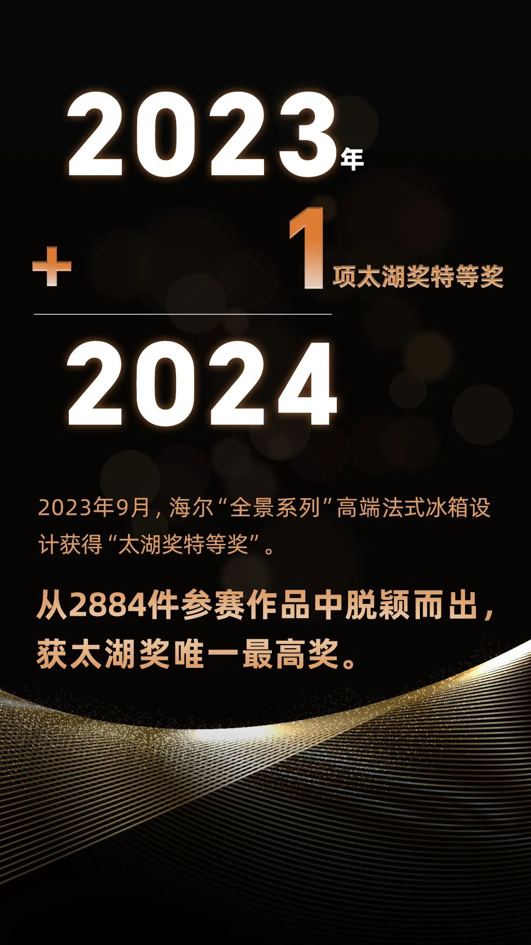 海尔智家科技：2023年 1=2024