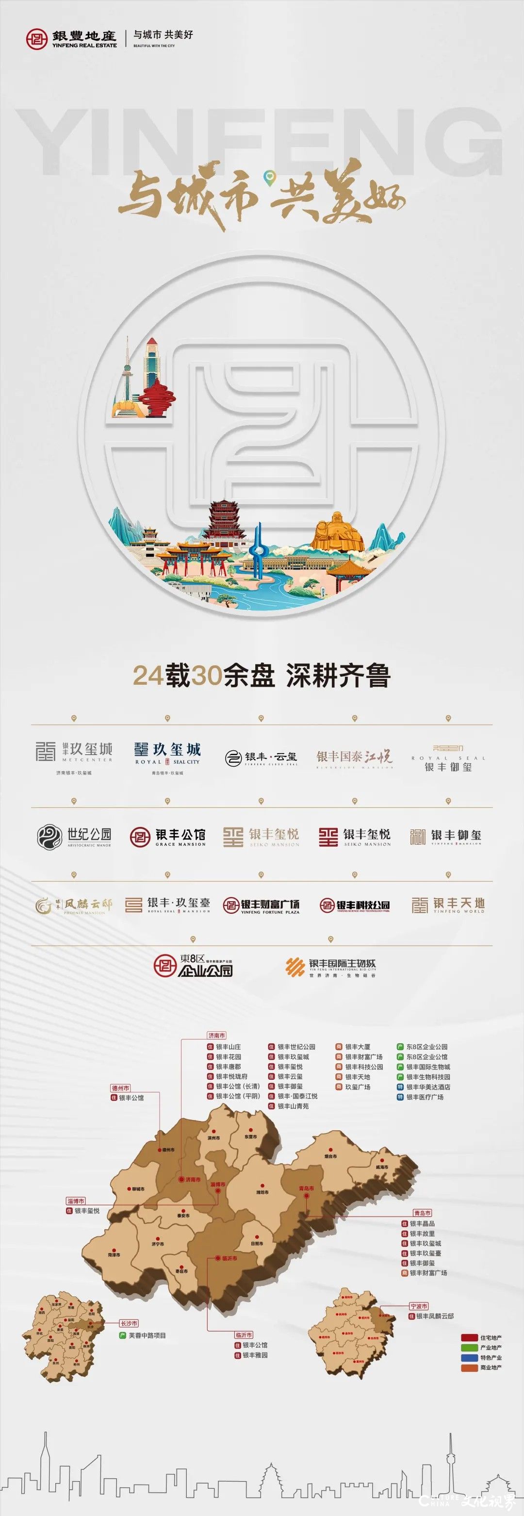 银丰地产旗下济南银丰玖玺城连续三年荣登2024山东项目销售top1