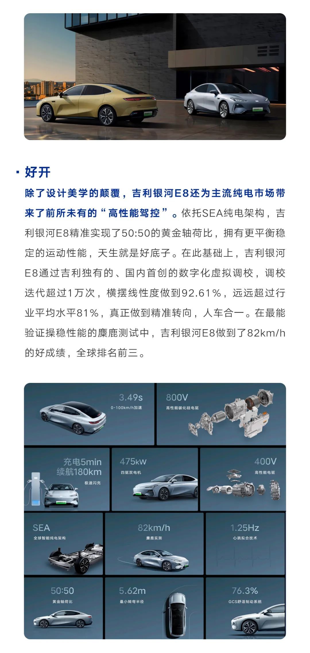 吉利银河e8全球上市，中国新能源汽车进入“银河时代”
