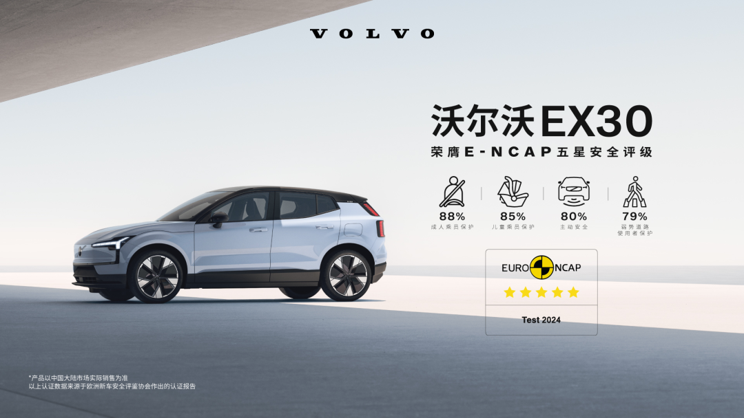沃尔沃ex30全球累计销量突破10万辆