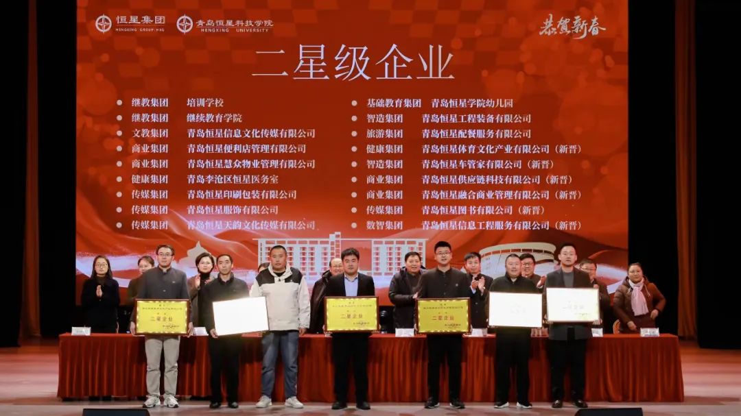 青岛恒星集团、青岛恒星科技学院2024年总结表彰暨开启2025年新征程动员大会成功召开