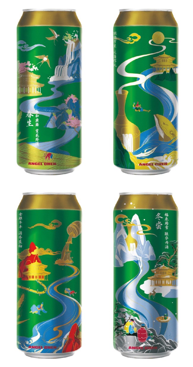 青啤换国潮新装，“小哪吒”让你心动了吗？快来pick你最心动的系列啤酒！