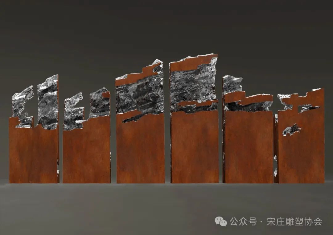 宋庄艺术区·户外美术馆计划2024——工作室雕塑大展 | 冯崇利：将笔墨意蕴熔铸到雕塑空间