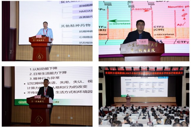 首届阿尔茨海默病lva手术治疗培训班暨阿尔茨海默病多学科诊疗联盟启动大会在山一大一附院召开