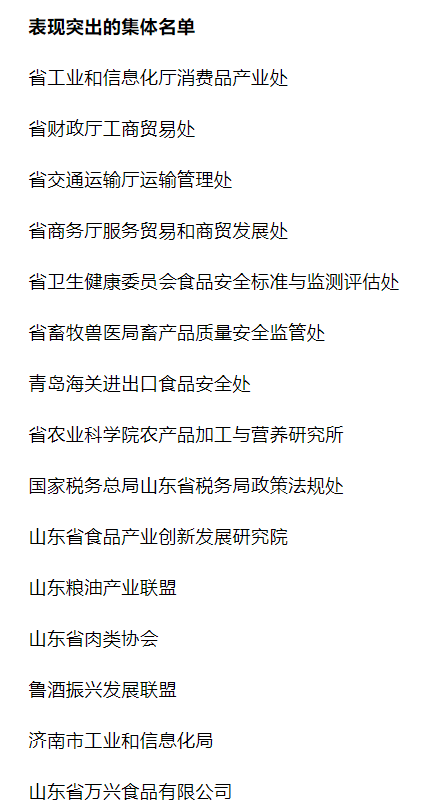山东粮油产业联盟获评“推动山东食品产业高质量发展先进集体”
