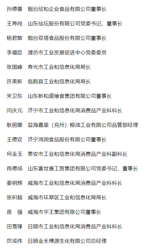 山东粮油产业联盟获评“推动山东食品产业高质量发展先进集体”
