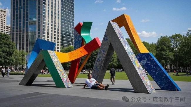 庞渤公共艺术ai系列《生·情》丨运用抽象的艺术语言表现情感之美妙