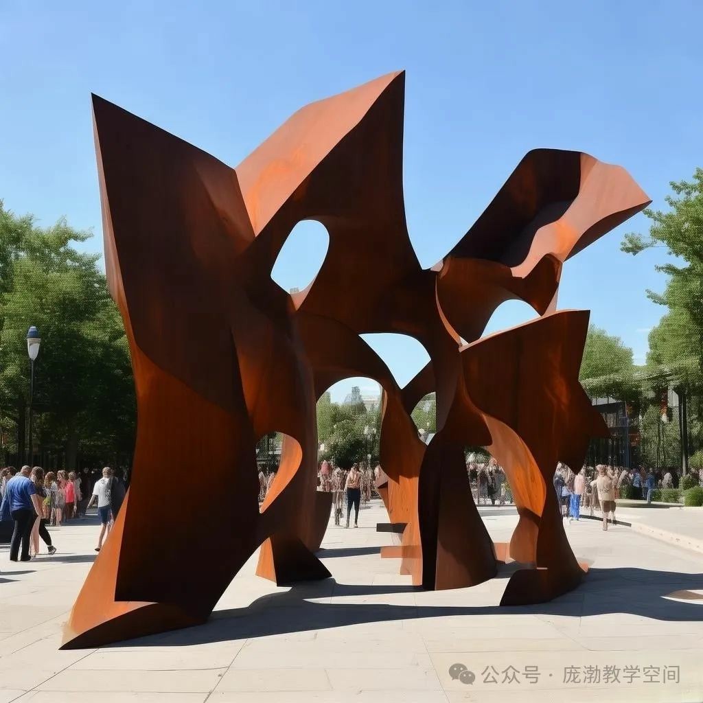 庞渤公共艺术ai系列《生·情》丨运用抽象的艺术语言表现情感之美妙