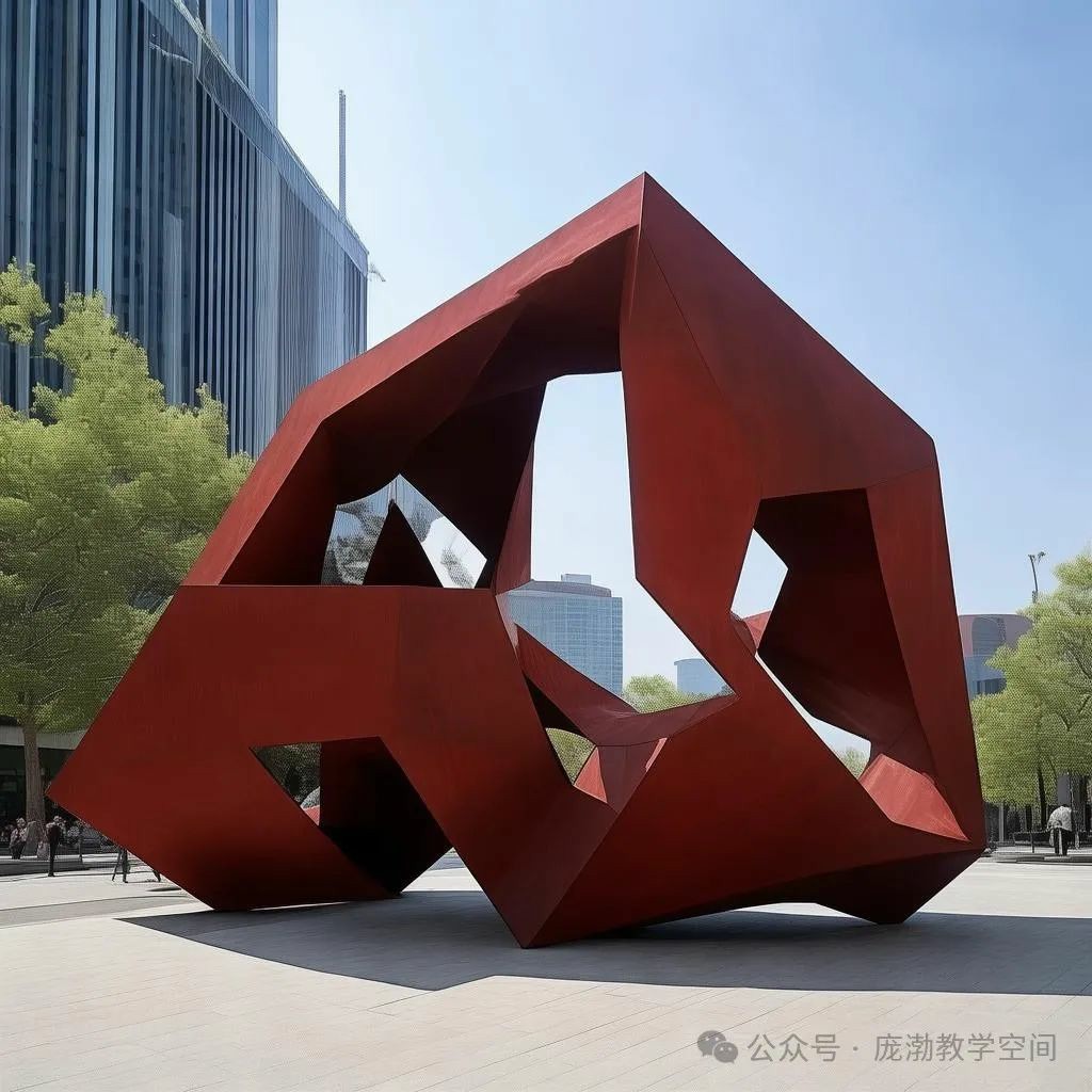 庞渤公共艺术ai系列《生·情》丨运用抽象的艺术语言表现情感之美妙