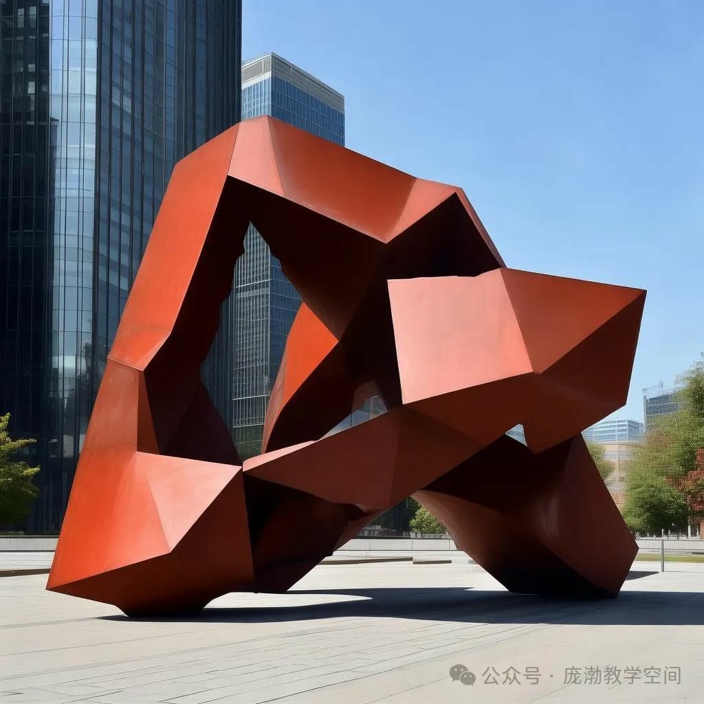 庞渤公共艺术ai系列《生·情》丨运用抽象的艺术语言表现情感之美妙