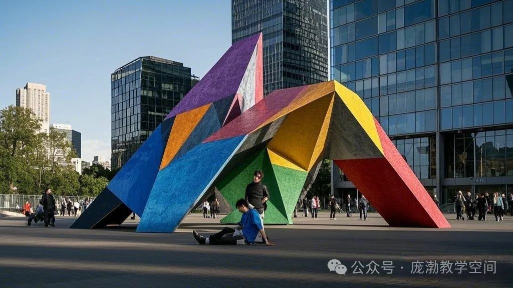 庞渤公共艺术ai系列《生·情》丨运用抽象的艺术语言表现情感之美妙