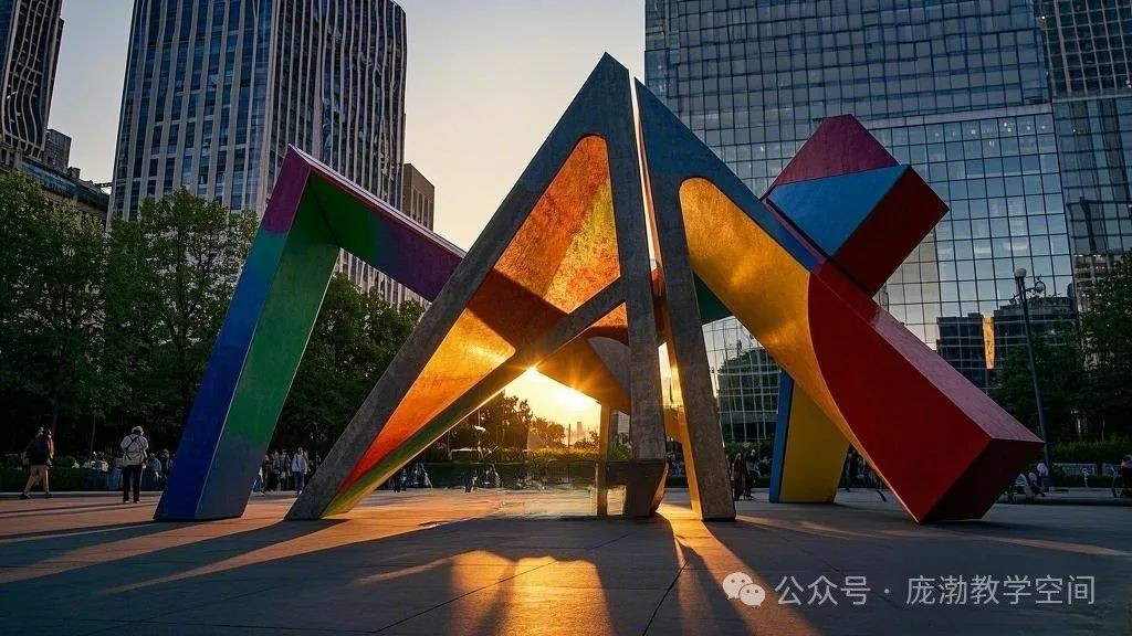 庞渤公共艺术ai系列《生·情》丨运用抽象的艺术语言表现情感之美妙