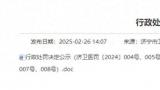 涉多项违法违规行为，济宁任城仁爱医院被罚6万元