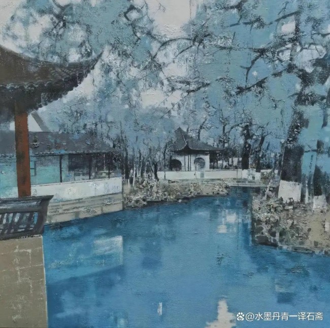 杨贵·油画 | 大笔平铺的色彩诠释灵魂的寻觅与独白