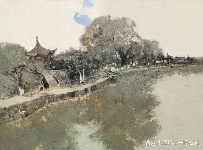 杨贵·油画 | 大笔平铺的色彩诠释灵魂的寻觅与独白