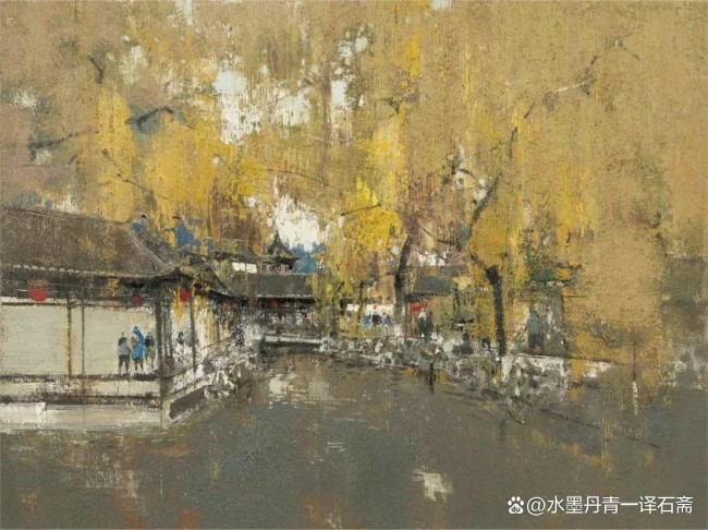 杨贵·油画 | 大笔平铺的色彩诠释灵魂的寻觅与独白