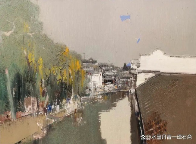 杨贵·油画 | 大笔平铺的色彩诠释灵魂的寻觅与独白