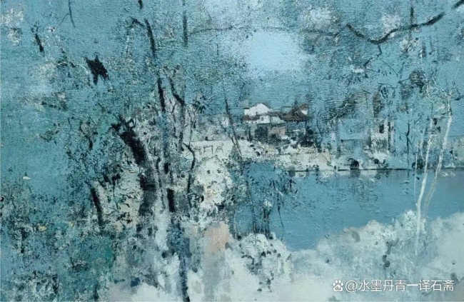 杨贵·油画 | 大笔平铺的色彩诠释灵魂的寻觅与独白