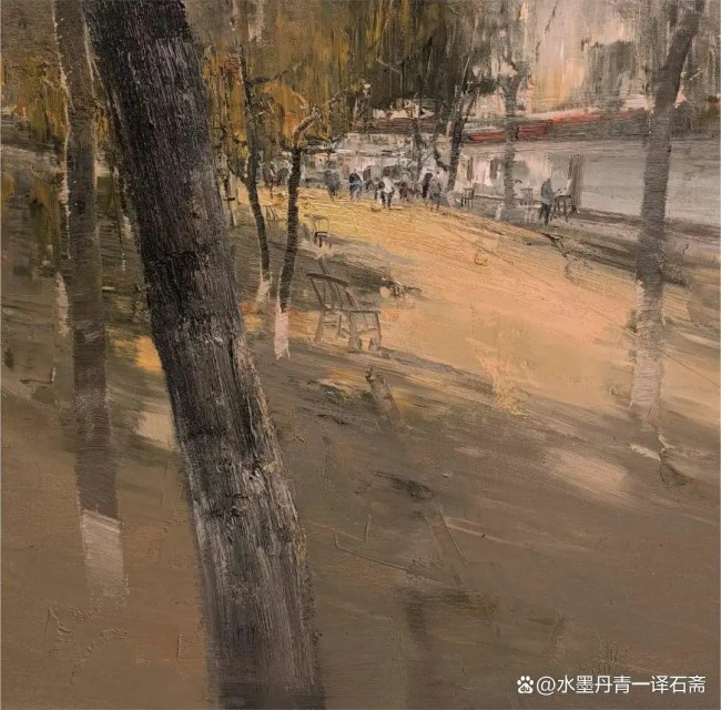 杨贵·油画 | 大笔平铺的色彩诠释灵魂的寻觅与独白