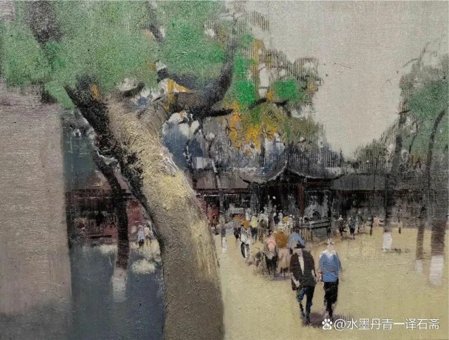 杨贵·油画 | 大笔平铺的色彩诠释灵魂的寻觅与独白
