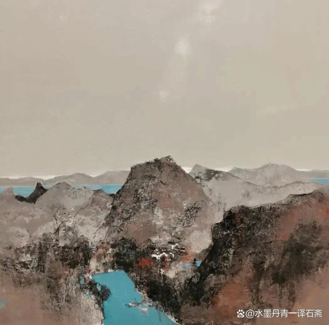 杨贵·油画 | 大笔平铺的色彩诠释灵魂的寻觅与独白