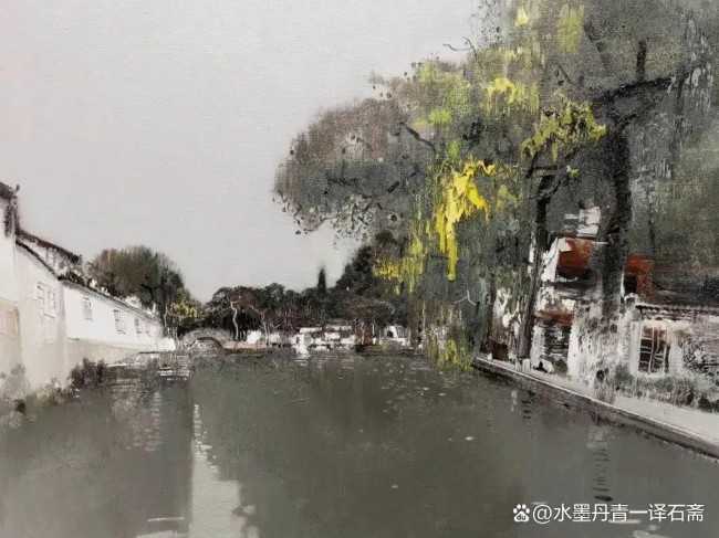 杨贵·油画 | 大笔平铺的色彩诠释灵魂的寻觅与独白