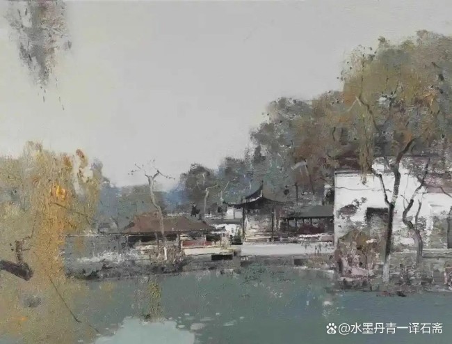杨贵·油画 | 大笔平铺的色彩诠释灵魂的寻觅与独白