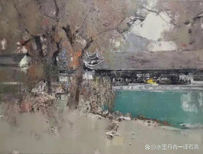 杨贵·油画 | 大笔平铺的色彩诠释灵魂的寻觅与独白