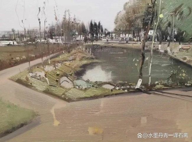 杨贵·油画 | 大笔平铺的色彩诠释灵魂的寻觅与独白
