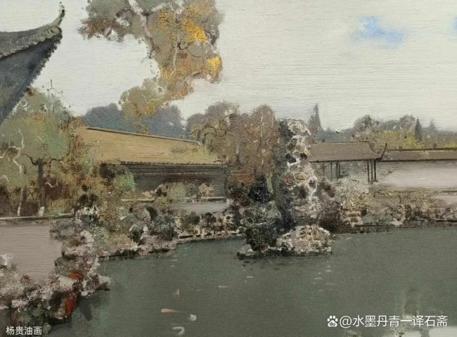 杨贵·油画 | 大笔平铺的色彩诠释灵魂的寻觅与独白