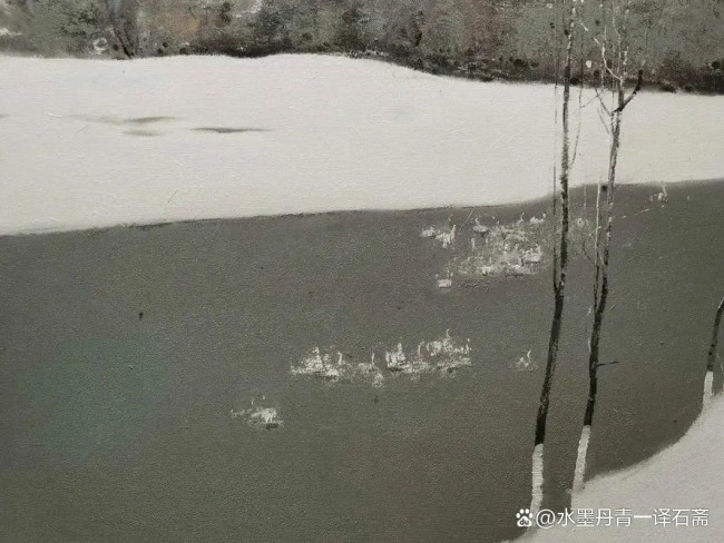 杨贵·油画 | 大笔平铺的色彩诠释灵魂的寻觅与独白