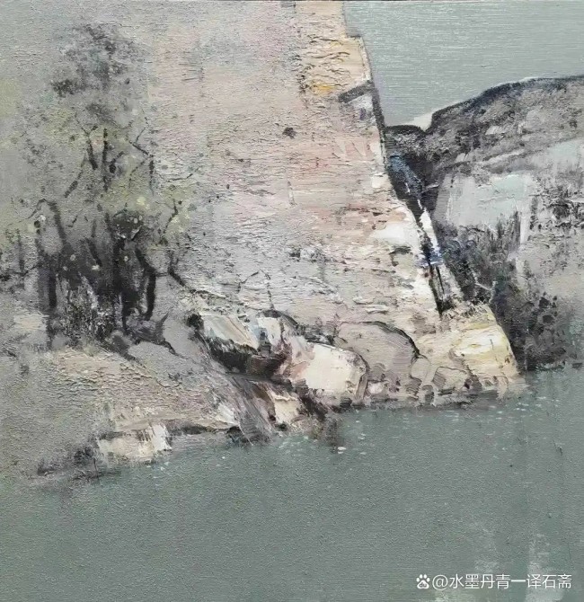 杨贵·油画 | 大笔平铺的色彩诠释灵魂的寻觅与独白