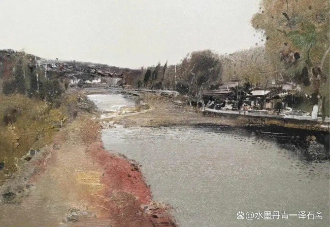 杨贵·油画 | 大笔平铺的色彩诠释灵魂的寻觅与独白