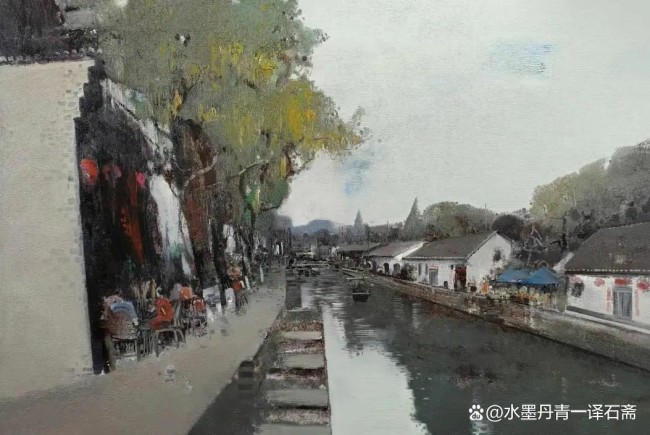 杨贵·油画 | 大笔平铺的色彩诠释灵魂的寻觅与独白