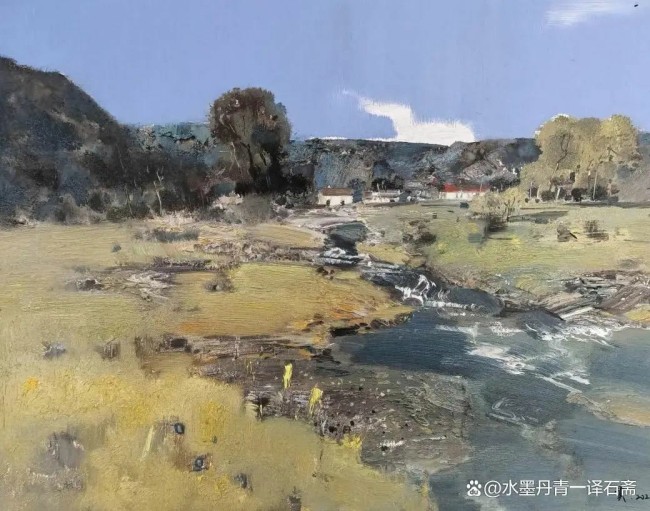 杨贵·油画 | 大笔平铺的色彩诠释灵魂的寻觅与独白