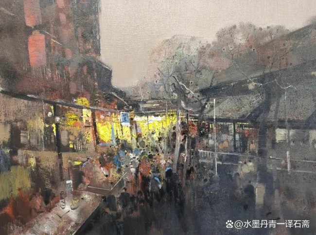 杨贵·油画 | 大笔平铺的色彩诠释灵魂的寻觅与独白
