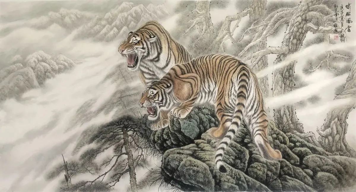 吕维超丨以笔墨为媒，绘生灵之美