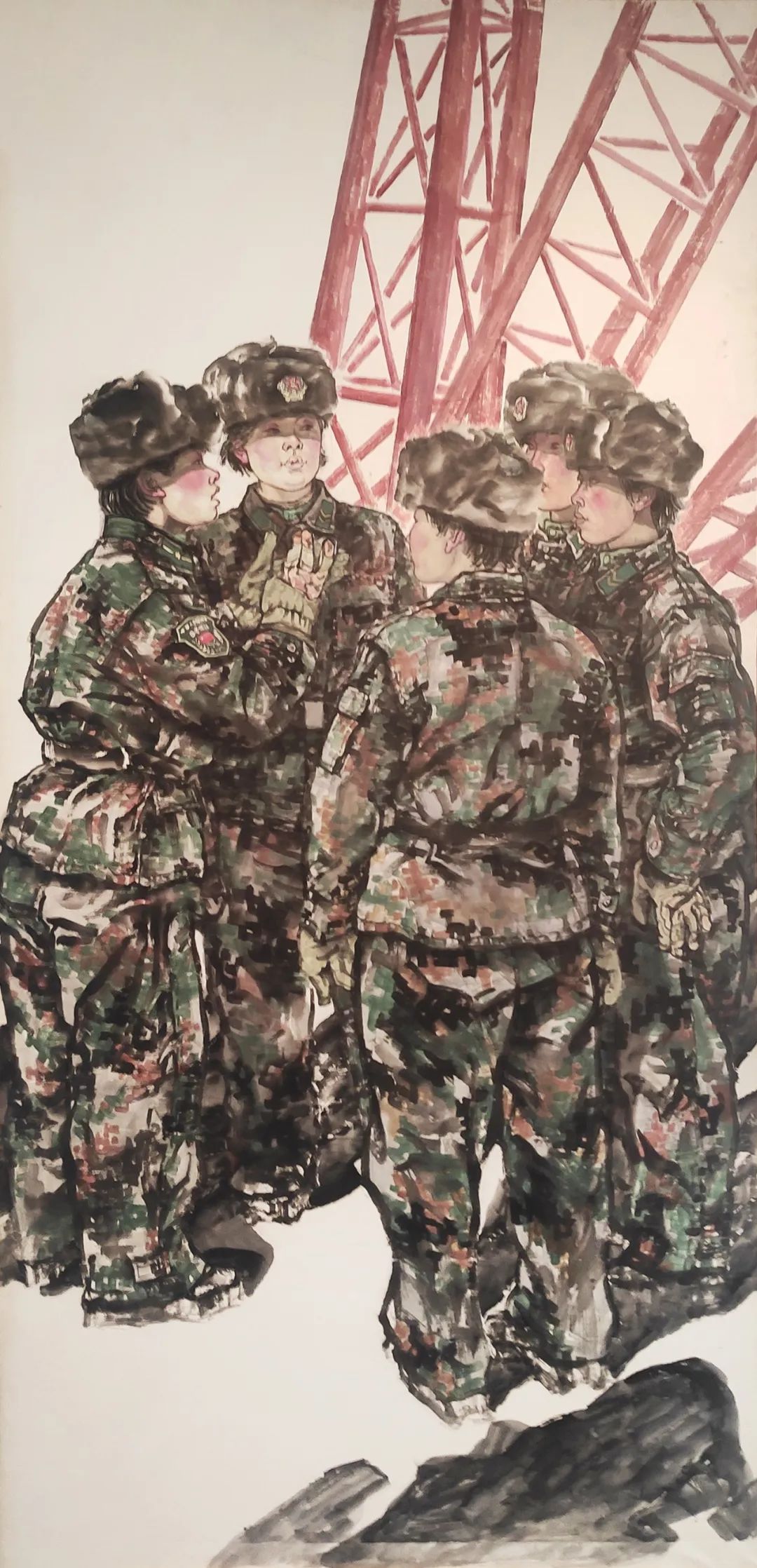 “多彩·2025”第九届全国女画家作品展在威海市美术馆开展，展期至3月30日