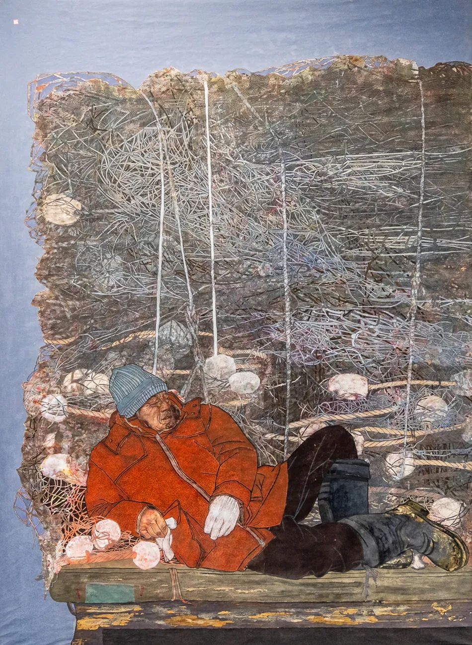“多彩·2025”第九届全国女画家作品展在威海市美术馆开展，展期至3月30日