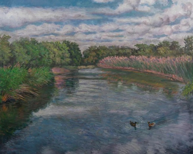 林鸣岗·生命之树丨游走在中西两个绘画世界，淋漓尽致地展现树之美
