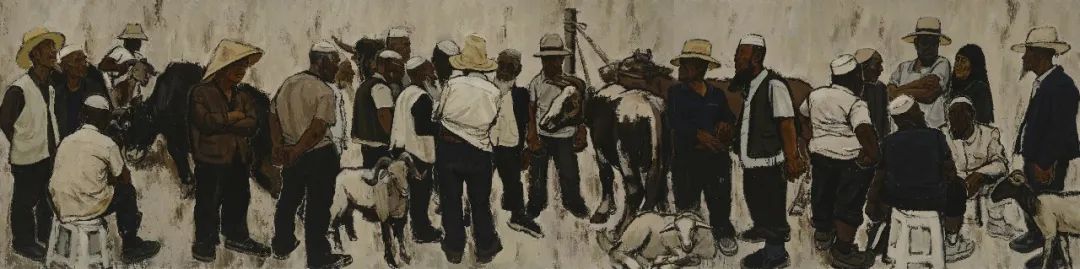 【70油画公社】汪鹏飞油画 | 扑面而来的视觉张力与惊人的精神穿透力