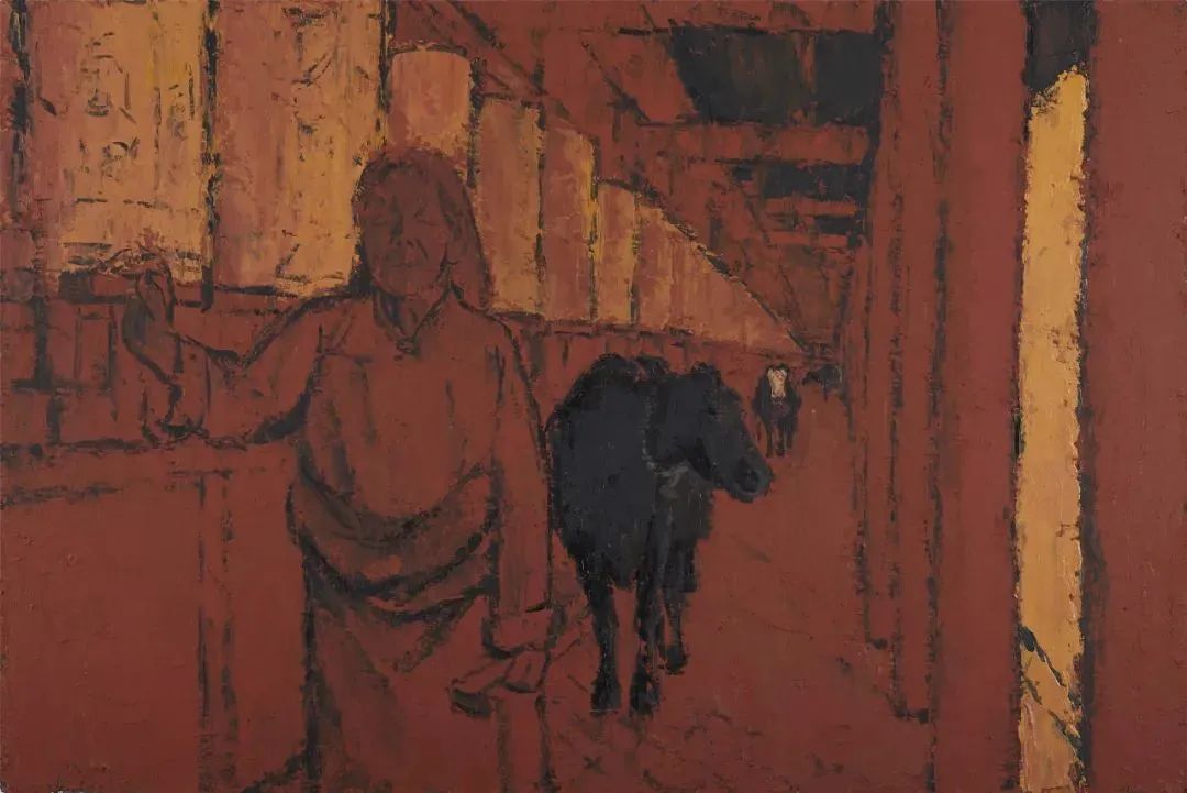 【70油画公社】汪鹏飞油画 | 扑面而来的视觉张力与惊人的精神穿透力
