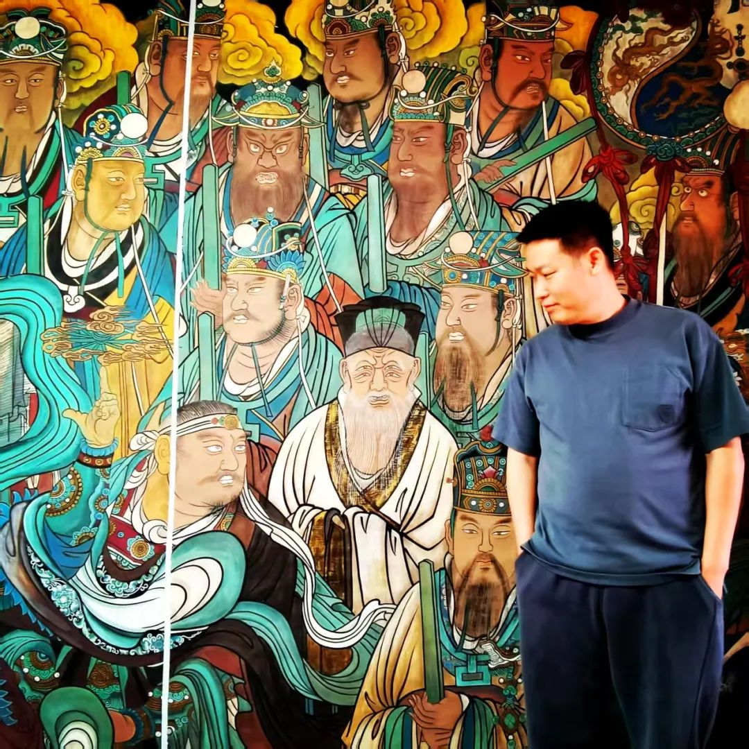索宝新｜笔锋上的朝圣——与朝元图众神对话