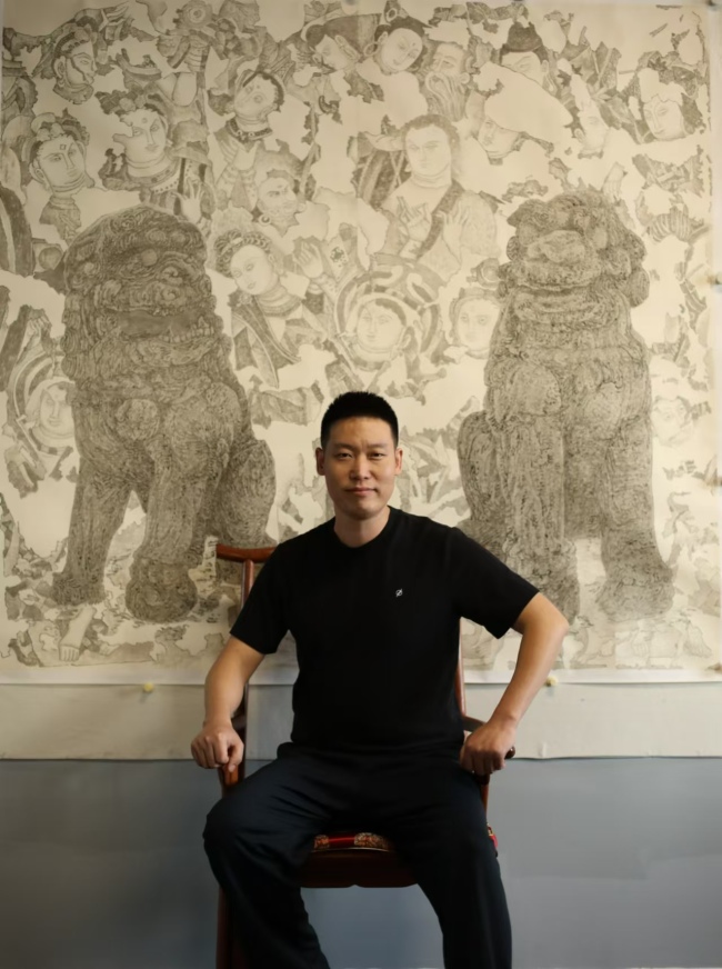 索宝新｜笔锋上的朝圣——与朝元图众神对话