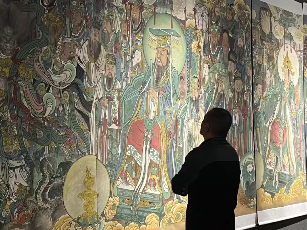 索宝新｜笔锋上的朝圣——与朝元图众神对话