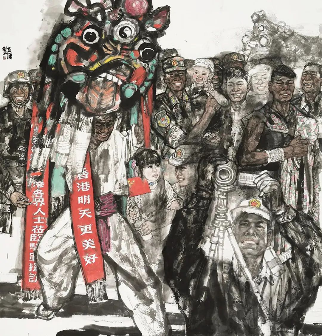 邹立颖·水墨人物画 | 兼具高超的造型能力与神态表达力，准确塑造出人物的内在情感