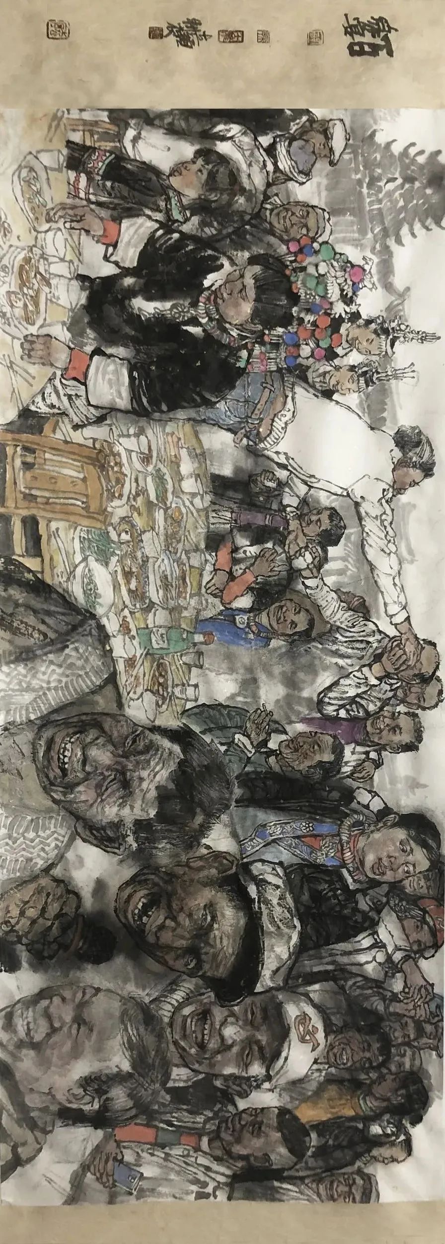邹立颖·水墨人物画 | 兼具高超的造型能力与神态表达力，准确塑造出人物的内在情感