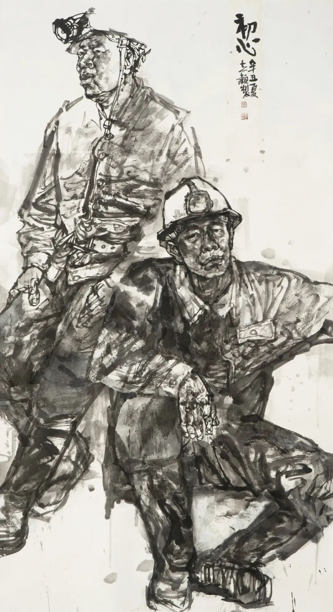 邹立颖·水墨人物画 | 兼具高超的造型能力与神态表达力，准确塑造出人物的内在情感